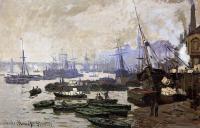 Monet, Claude Oscar - Boats in the Port of London